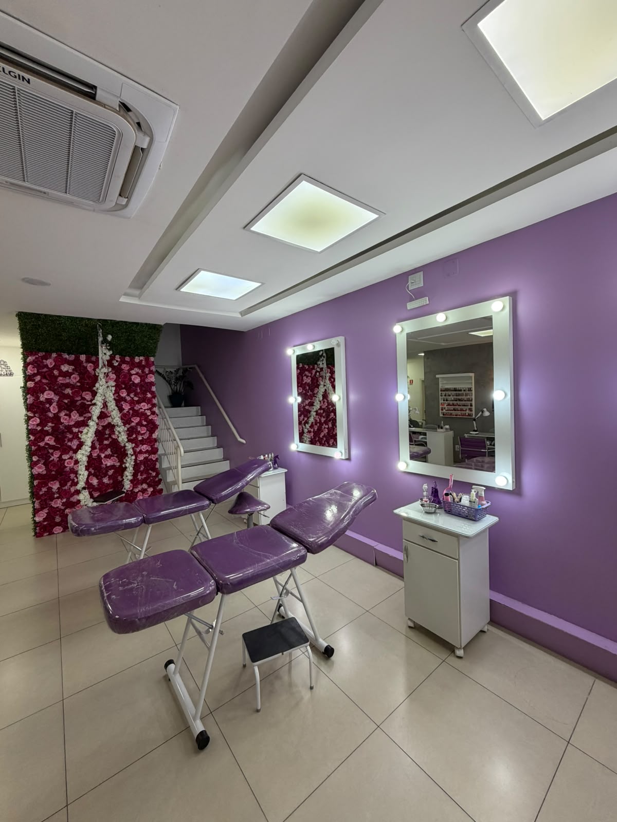 Sala de tratamento do Spa das Sobrancelhas Canoas